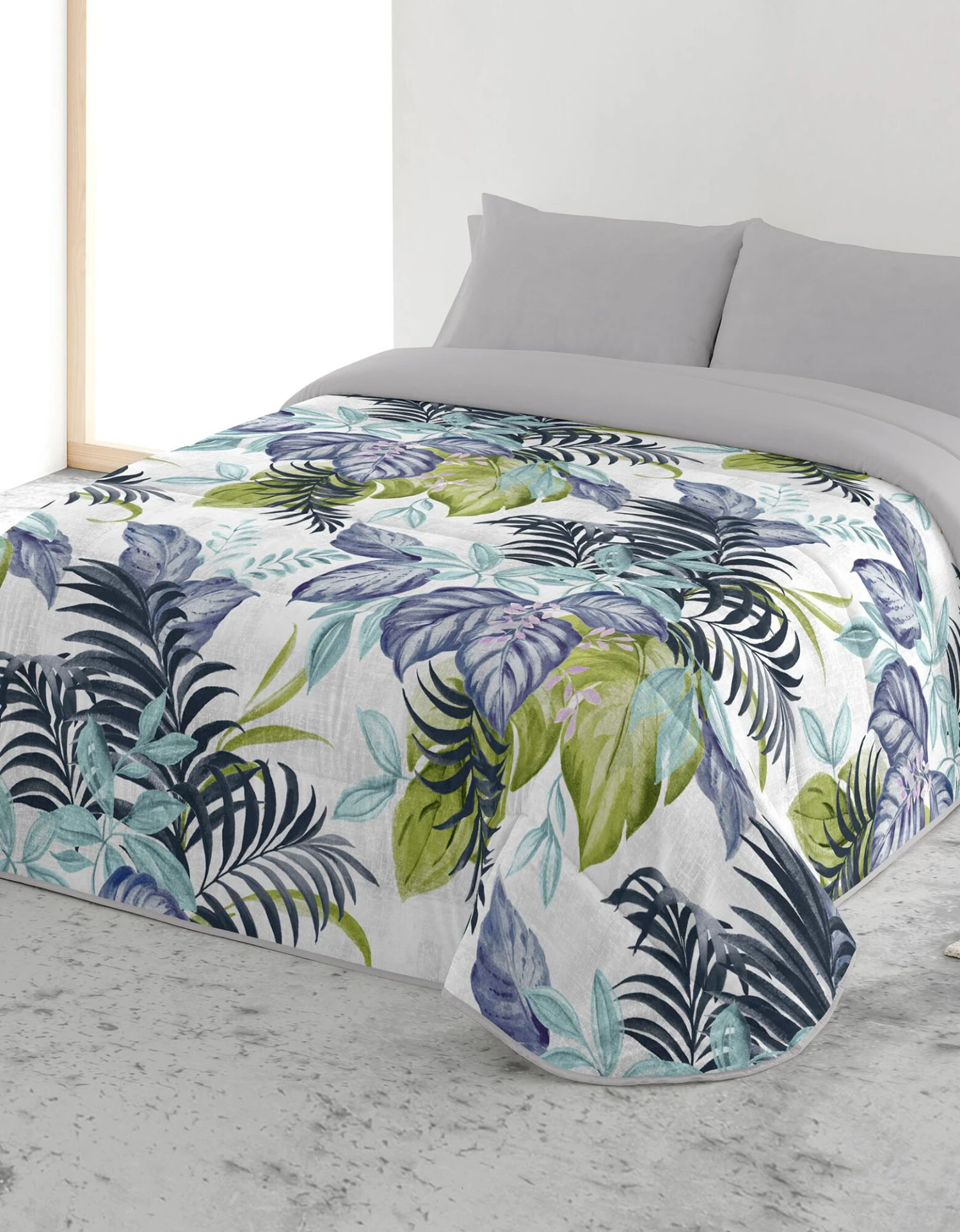 Couette Microfibre Grandes Feuilles 200 G/m² 2 Couette Microfibre Grandes Feuilles 200 G/m² – Image 2