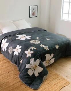 Couette Coton Imprimée Lys 400g/m2