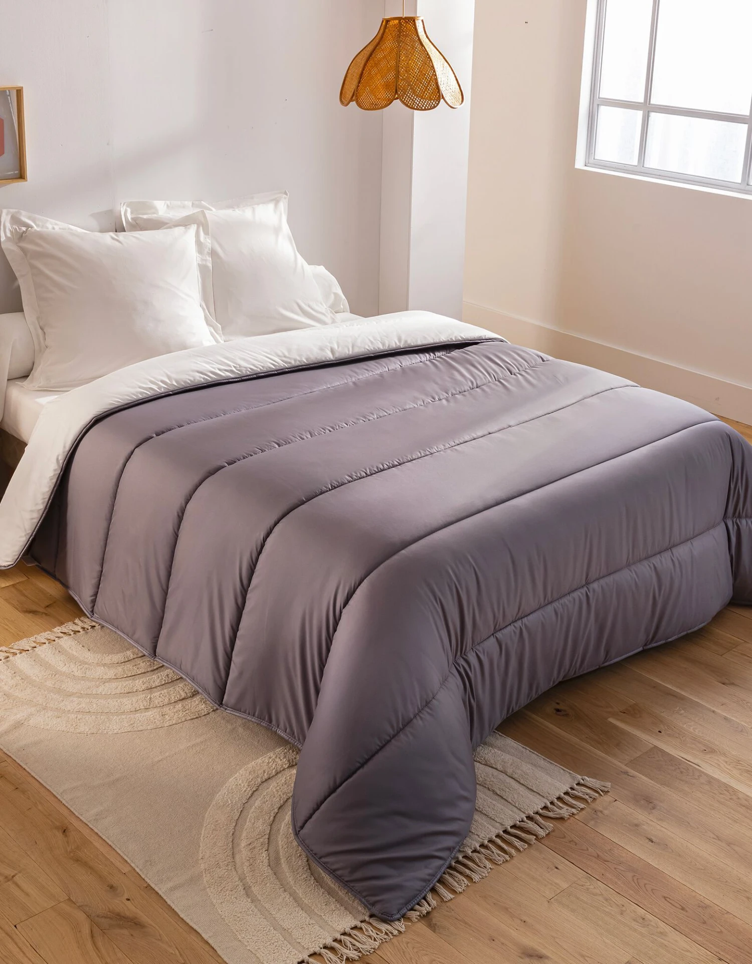 Couette Microfibre Imprimée Pastel 400g/m2 2 Couette Microfibre Imprimée Pastel 400g/m2 – Image 2