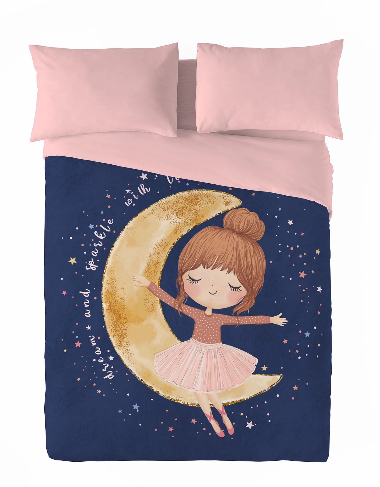 Couette Microfibre Enfant Ballerine 200 G/m² 1 Couette Microfibre Enfant Ballerine 200 G/m²