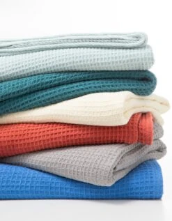 Couverture Climatisante Nid D'abeille -Maison Douceur Promos Magasin 321008 C03 zoomx vue3