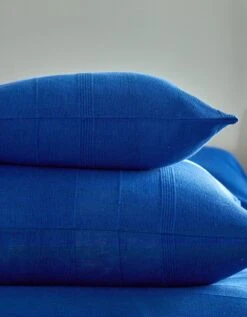 Plaid Ou Jeté Uni Coton Tissage Artisanal -Maison Douceur Promos Magasin 322286 C11 zoomx vue4