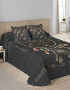 Couvre-lit Matelassé Imprimé Attrape-rêves