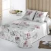 Couvre-lit Matelassé Imprimé Bourgeons