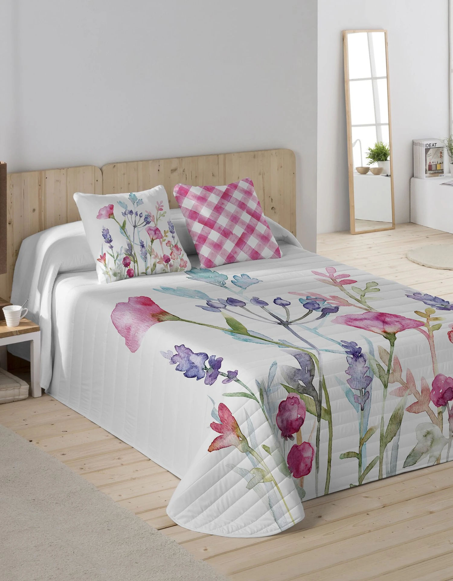Couvre-lit Matelassé Imprimé Aquarelle 1 Couvre-lit Matelassé Imprimé Aquarelle