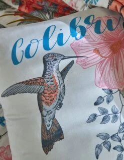 Couvre-lit Matelassé Imprimé Fleuri -Maison Douceur Promos Magasin 322703 C01 zoom detailRFP