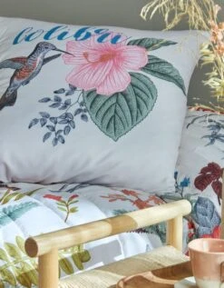 Couvre-lit Matelassé Imprimé Fleuri -Maison Douceur Promos Magasin 322703 C01 zoomx vue6