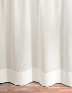 Panneau Lin Polyester Base Cornely Finition Galon Fronceur