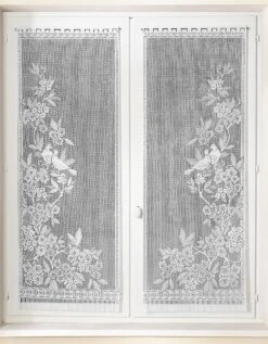 Vitrage Droit Colombes - Paire