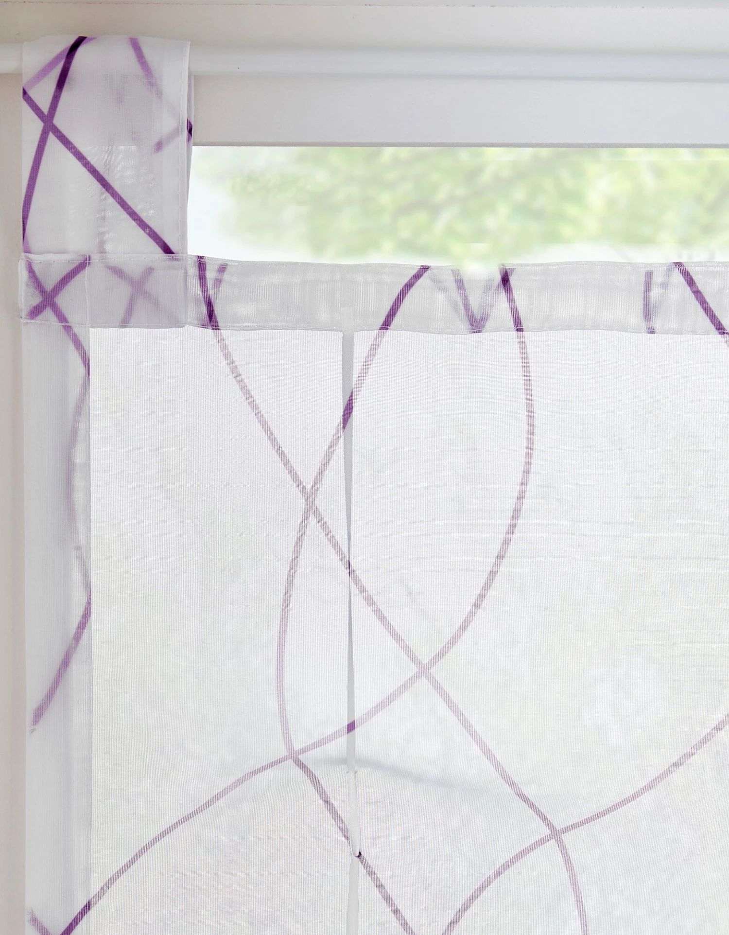 Store Remontable Polyester Imprimé Ondulant 2 Store Remontable Polyester Imprimé Ondulant – Image 2