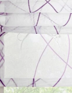 Store Remontable Polyester Imprimé Ondulant 5 Store Remontable Polyester Imprimé Ondulant -Maison Douceur Promos Magasin 323257 C03 zoomx vue3