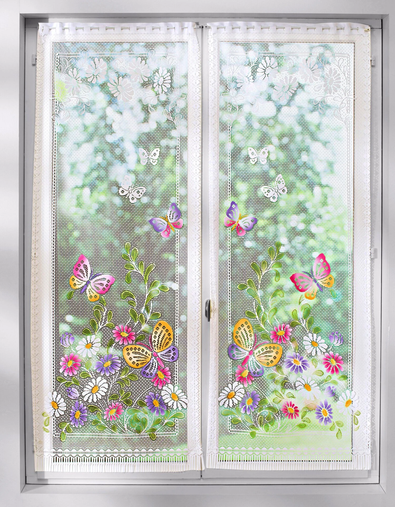 Vitrage Droit Papillons 1 Vitrage Droit Papillons