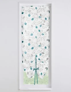 Store Vitrage Clairière Voile Imprimé Feuilles