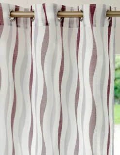 Rideau Panneau Imprimé Ondulations