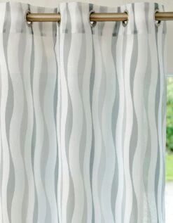 Rideau Panneau Imprimé Ondulations