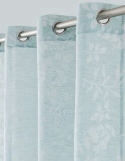 Voilage Imprimé Feuillage étamine Effet Lin -Maison Douceur Promos Magasin 323597 C02 zoomx vue4