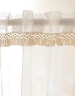 Voilage Frise Macramé -Maison Douceur Promos Magasin 323602 C01 zoomx vue3