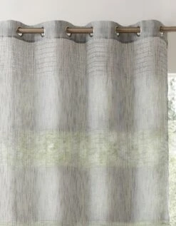 Panneau Voile Finition Oeillets Bande Macramé Ajouré -Maison Douceur Promos Magasin 323727 C01 zoomx vue4