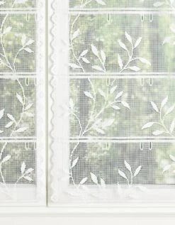 Rideau Modulable Dentelle Fleurs -Maison Douceur Promos Magasin 323796 C01 zoomx vue3