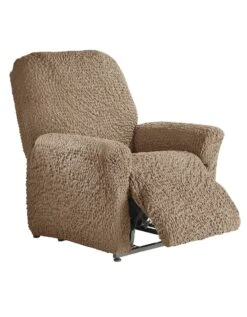Housse Gaufrée Bi-extensible Spéciale Fauteuil Relaxation