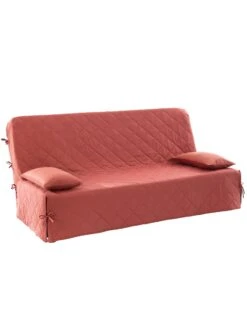 Housse Clic-clac Standard Matelassée Coton Bachette Uni