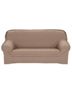 Housse Bachette Matelassée Coton Uni Fauteuils Canapés Accoudoirs