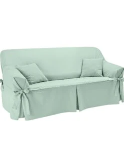 Housse Bachette Coton Uni Nouettes Fauteuil Canapés