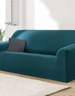 Housse Extensible Unie Canapé Fauteuil Accoudoirs