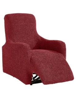 Housse Bi-extensible Imprimée Gaufrée Pour Fauteuil Relax