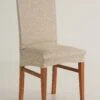 Housse De Chaise Extensible Jacquard Chiné