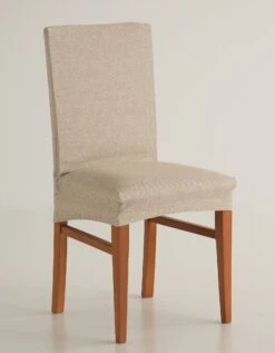 Housse De Chaise Extensible Jacquard Chiné