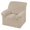 Housse Fauteuil Et Canapé Unie Bi-extensible
