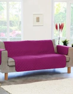 Protège-salon Antiglisse Microfibre Matelassé