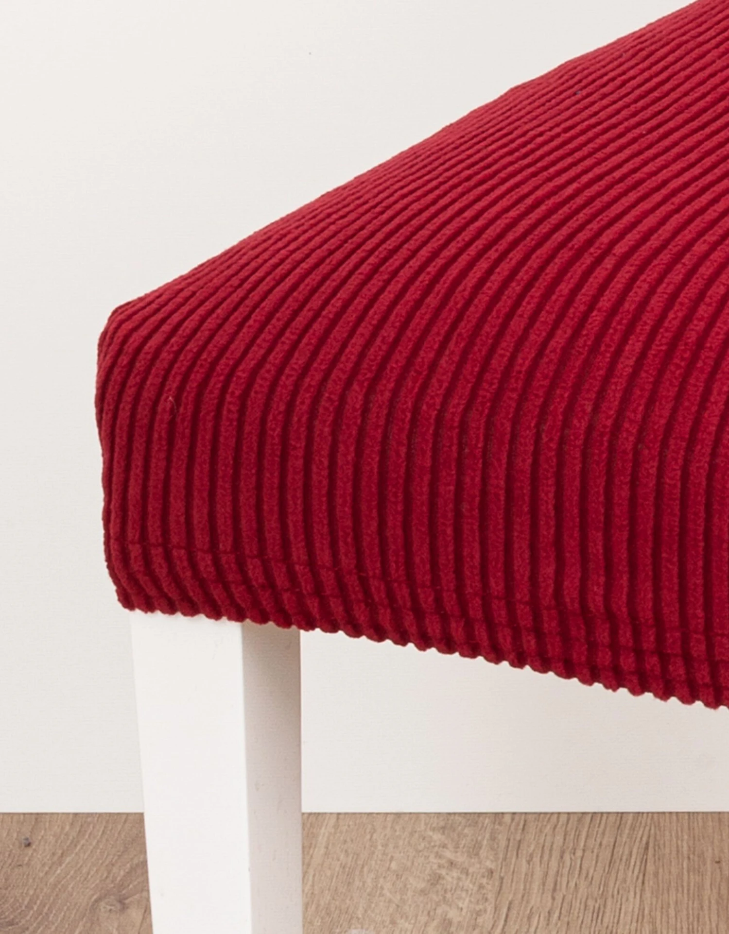 Housse De Chaise Bi-extensible Velours Côtelé 2 Housse De Chaise Bi-extensible Velours Côtelé – Image 2