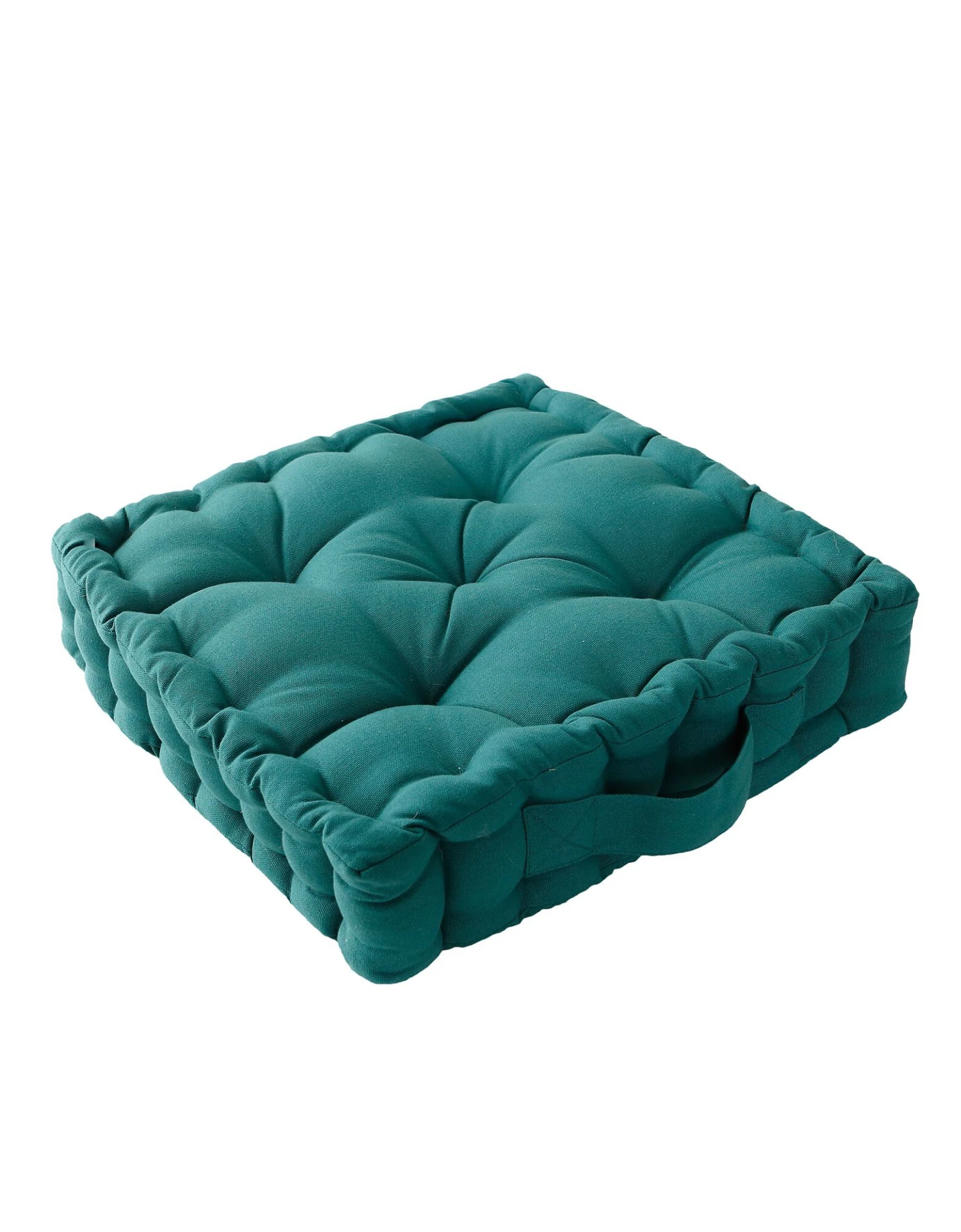 Coussin De Sol Uni Coton 2 Coussin De Sol Uni Coton – Image 2
