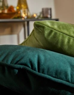 Housse Coussin En Velours Uni - Lot De 2 -Maison Douceur Promos Magasin 327352 C05 zoomx vue3