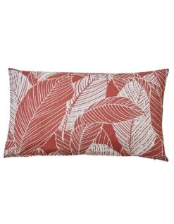 Housse De Coussin Carrée Imprimé Feuillage - Lot De 2 -Maison Douceur Promos Magasin 327482 C03 zoomx vue3