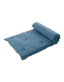 Long Coussin De Canapé Double Gaze De Coton