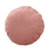Coussin Rond Garni En Velours