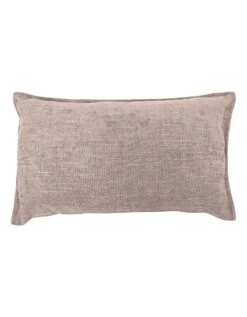 Coussin Rectangulaire Uni Velours Texturé