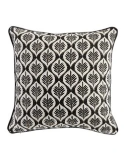 Coussin Coton Déhoussable Motifs Fleurs