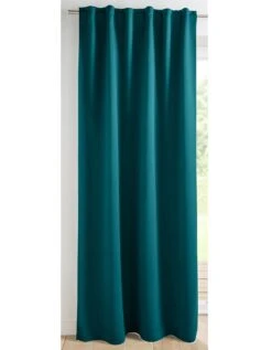 Rideau Occultant Uni Satiné Finition Pattes Cachées -Maison Douceur Promos Magasin 328021 C09 zoomx vue3