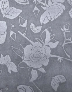 Rideau Occultant Damassé Dessin Floral Finition Galon Fronceur -Maison Douceur Promos Magasin 328126 C04 zoomx vue3