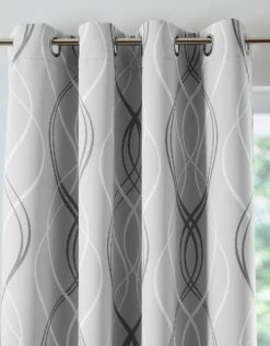Rideau Occultant Imprimé Serpentins
