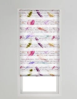 Store Jour/nuit Motif Plumes