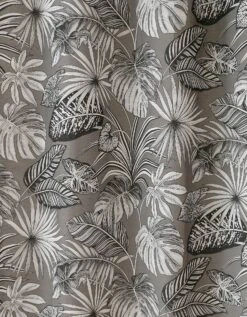 Rideau Oeillets Tamisant Imprimé Tropical -Maison Douceur Promos Magasin 328430 C03 zoomx vue5