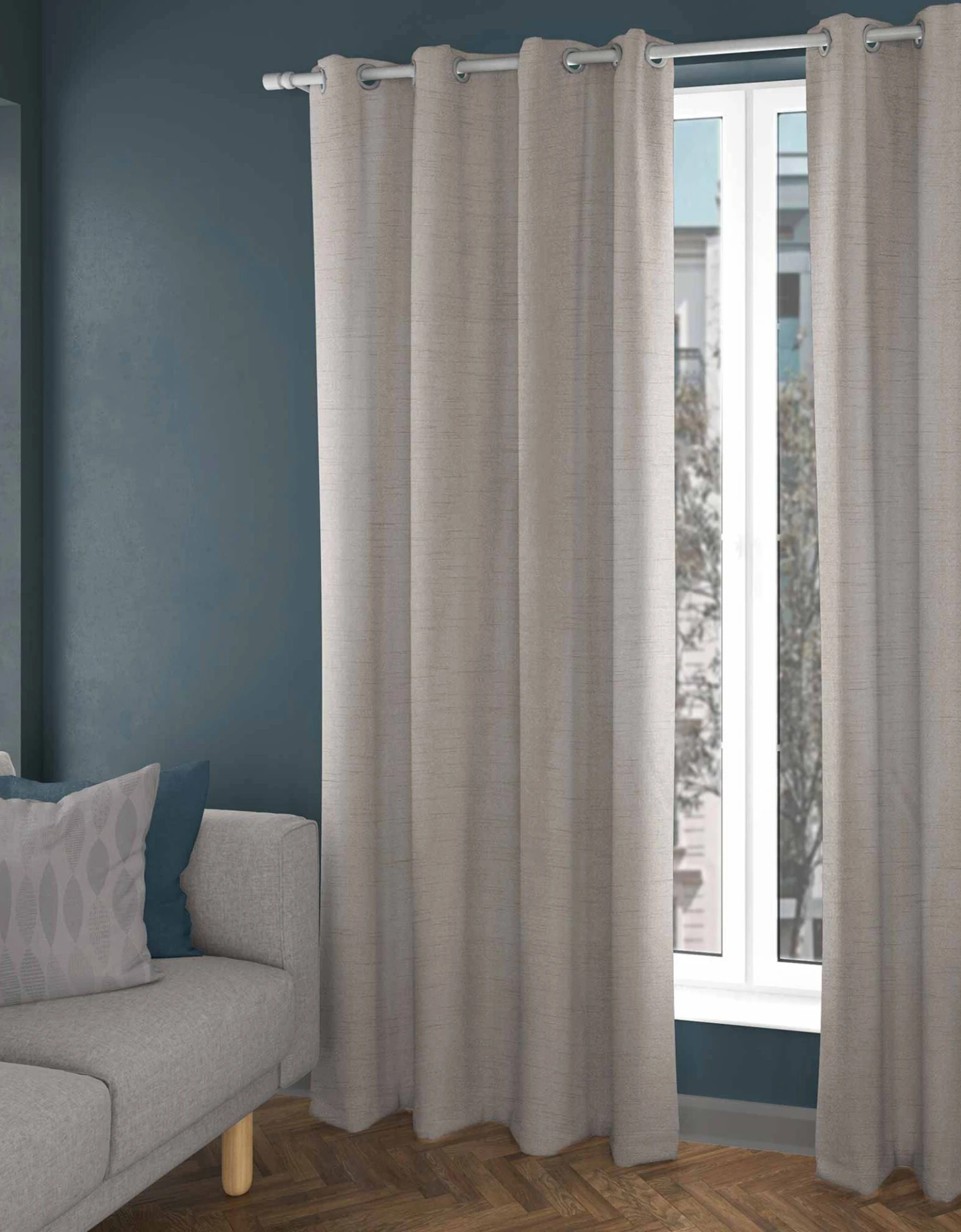 Rideau Uni Style Shantung 1 Rideau Uni Style Shantung