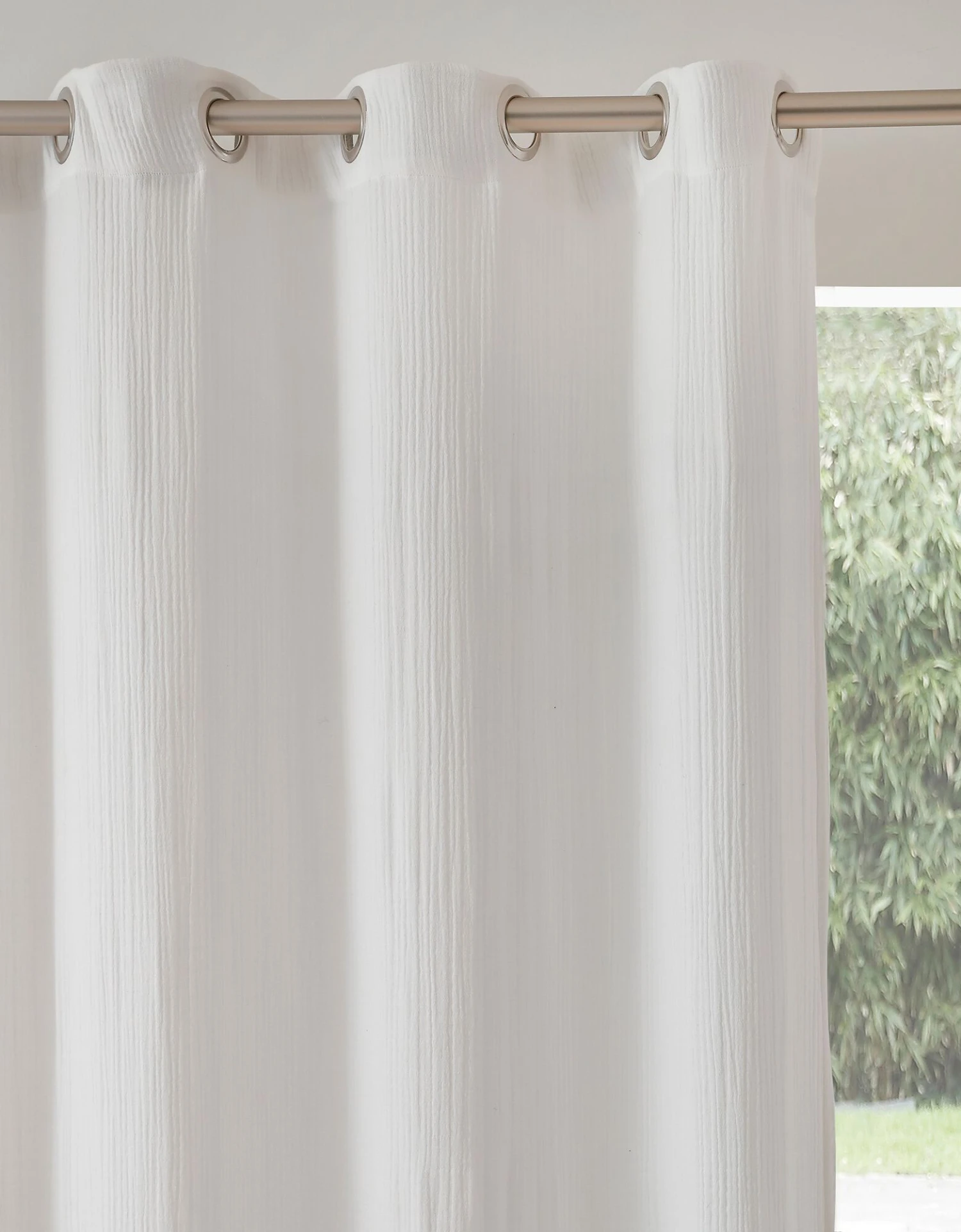Rideau Double Gaze De Coton 2 Rideau Double Gaze De Coton – Image 2