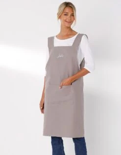 Tablier De Cuisine Japonais Coton Uni Personnalisable -Maison Douceur Promos Magasin 500011 C02 zoomx vue4