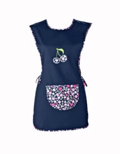 Tablier Cuisine 7/8ème Brodé Sans Manches